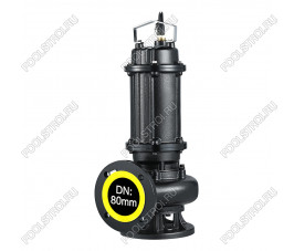Канализационный насос AquaViva 50WQ15-15-1.5/JY(DN50,Q=15,H=15,P=1,5kW,380V)с агитатором