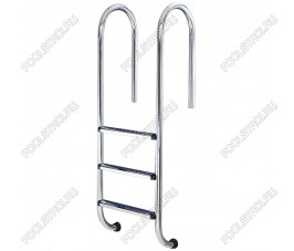 Лестница Flexinox WALL 3 ступени AISI-304, для узкого борта