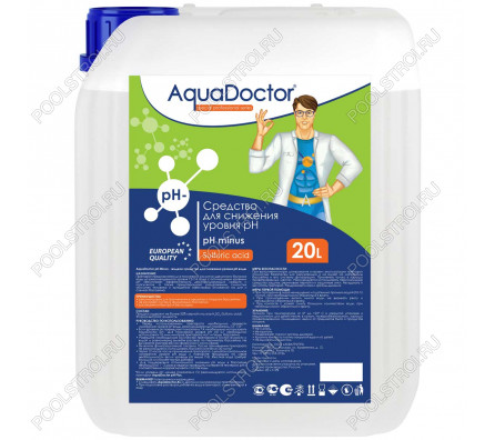 pH Минус AquaDoctor жидкий 20л К