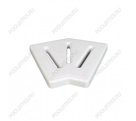 Угловой элемент AquaViva 45 градусов 245*25mm