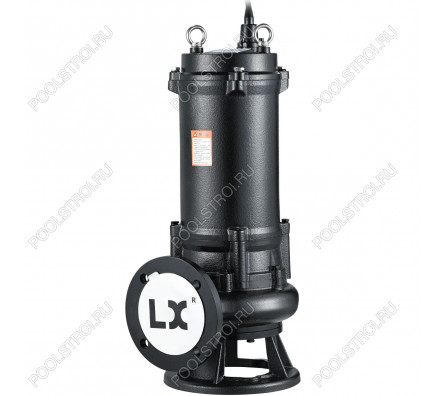 Канализационный насос AquaViva LX 65WQK18-15-1,5(380V, 18m3/h*15m, 1,5kW)  с измельчителем