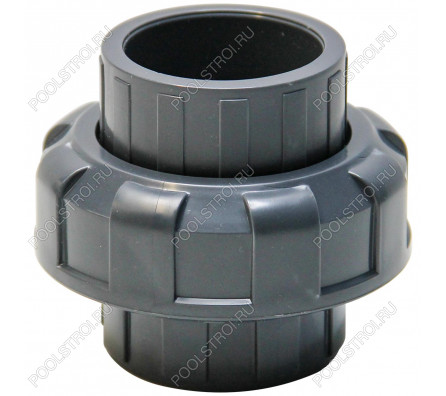 Муфта разборная c уплотнением EPDM d25 AQUAVIVA