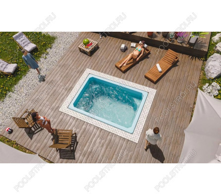Композитный бассейн Комфорт PREMIUM (3х2х1,5м) Серия GRANIT